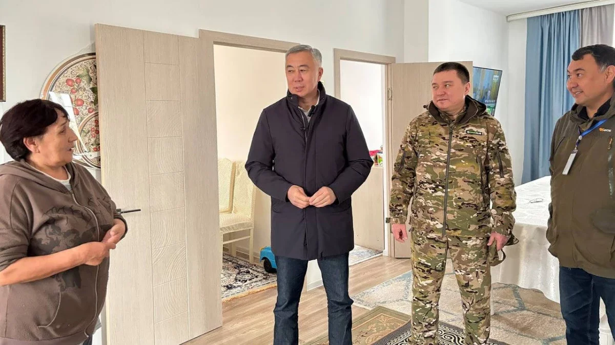 Жұманғарин Ақтөбенің ТЖ жарияланған ауылына барды