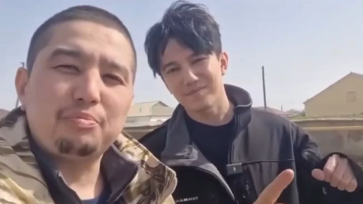 «Шаршағаным басылып қалды». Димаш Құдайберген Құлсарыға халықты қолдауға барды