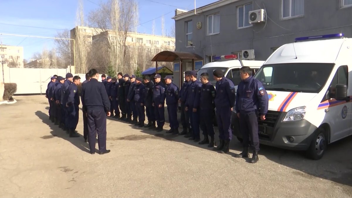 Ақтөбелік құтқарушылар тасқын кезінде  күшейтілген режимде жұмыс істеді