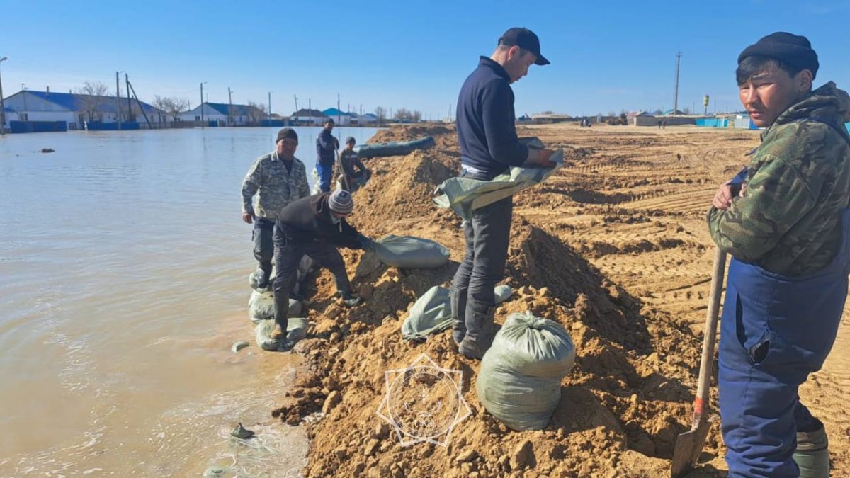 Трем регионам грозит вторая волна паводков, - "Казгидромет"