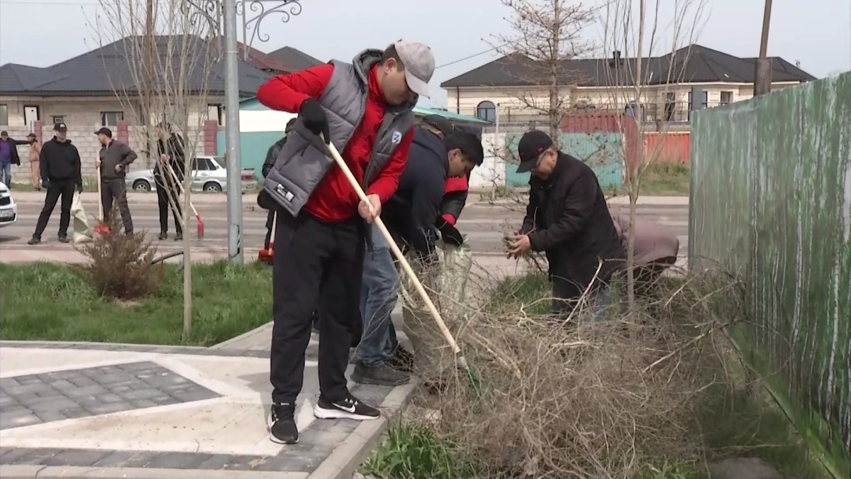 Алматы облысында "Таза Қазақстан" акциясына 300 мың адам қатысты