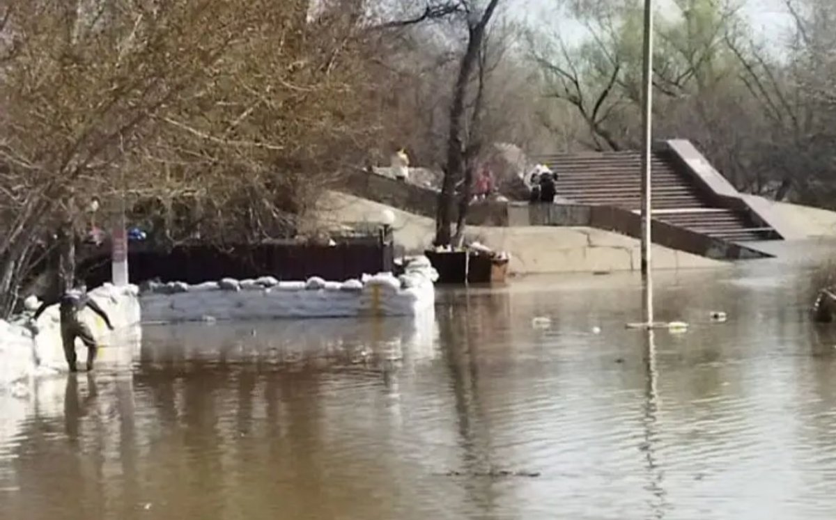 Жайық өзеніндегі су деңгейі Орал қаласында 780 см-ге жуықтады