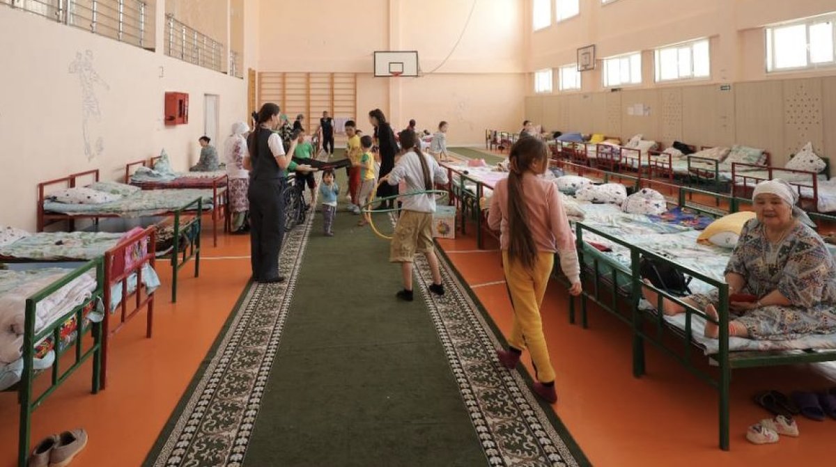 Эвакуированные дети не прекращают процесс обучения