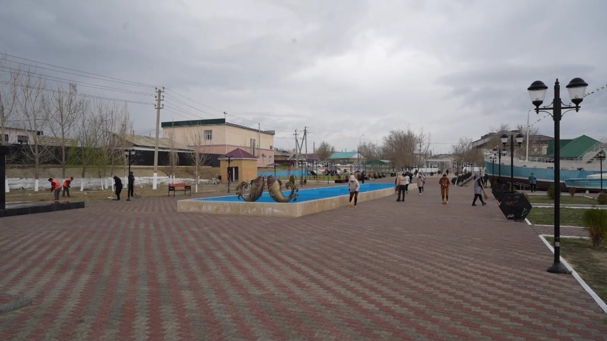 «Таза Қазақстан» экологиялық акциясы Қызылордада қарқынды жүргізілуде