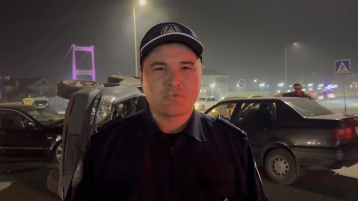 Двое пострадавших и затор в центре города: авария произошла в Семее