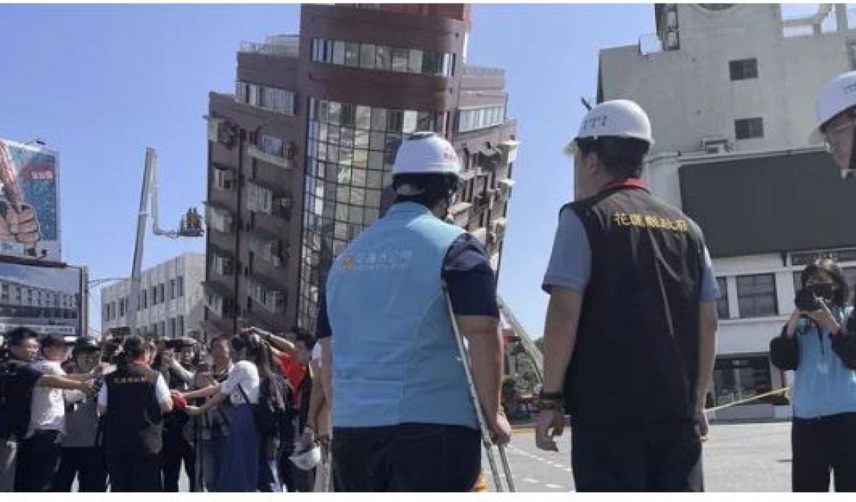 Число жертв землетрясения на Тайване достигло десяти человек