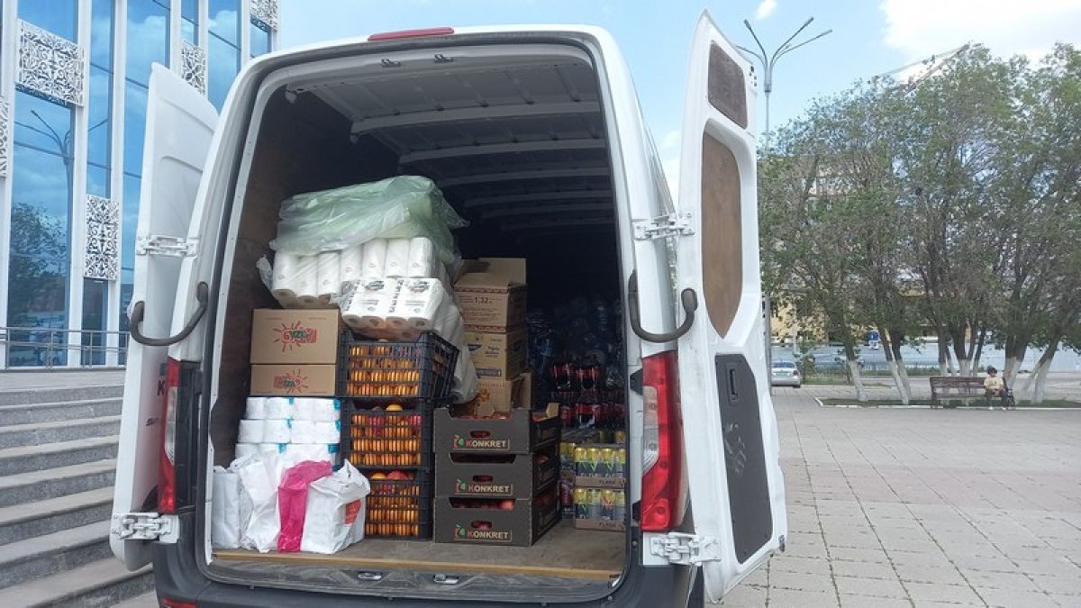 Зардап шеккендерге бизнес өкілдері көмек қолын созды