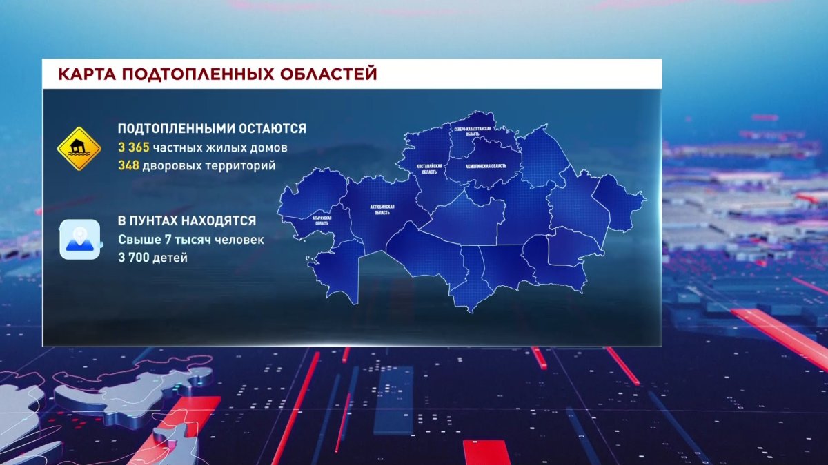Более 88 тысяч человек эвакуировали с начала паводка в Казахстане