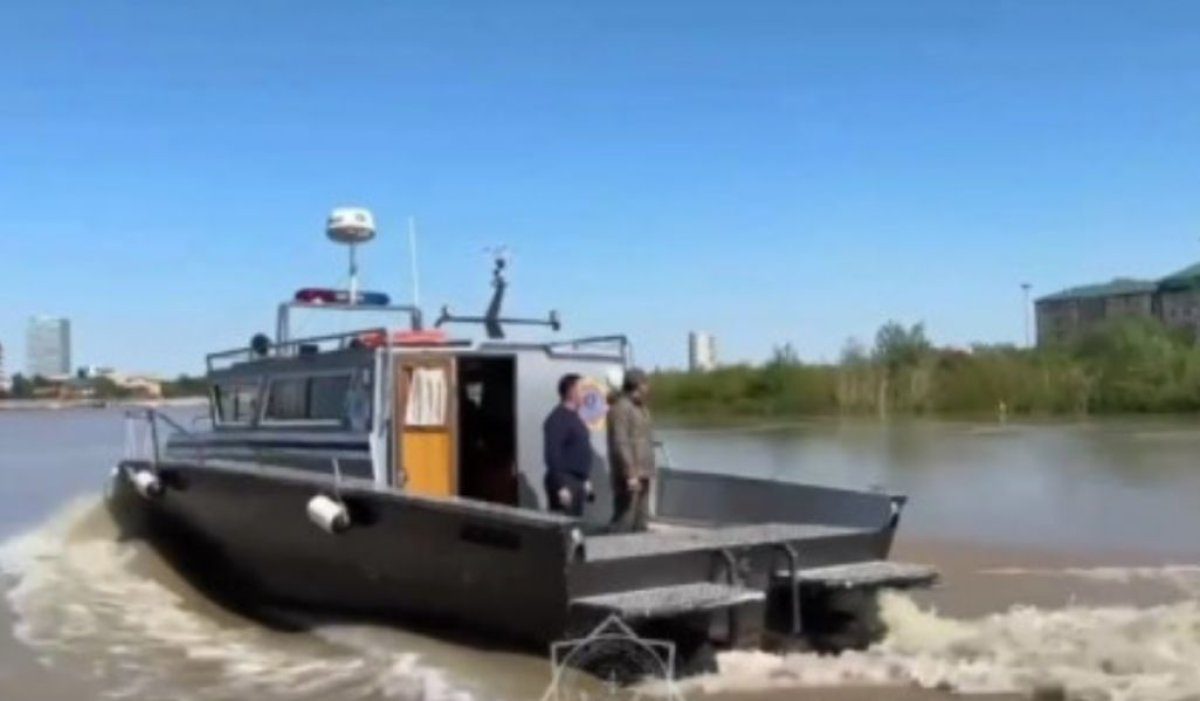 Атырау облысында Жайық өзеніне әлі де су келіп жатыр - ТЖМ