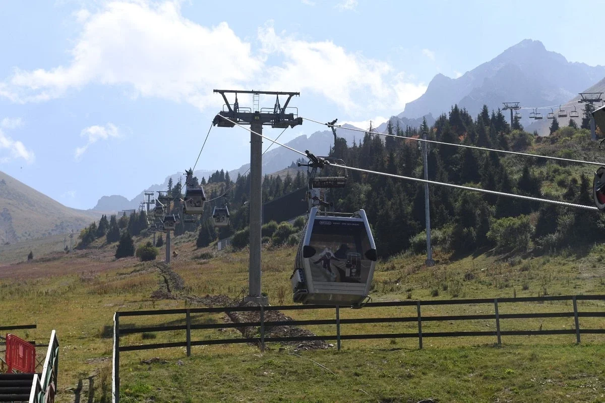 Шымбұлақтағы аспалы жол уақытша жабылады