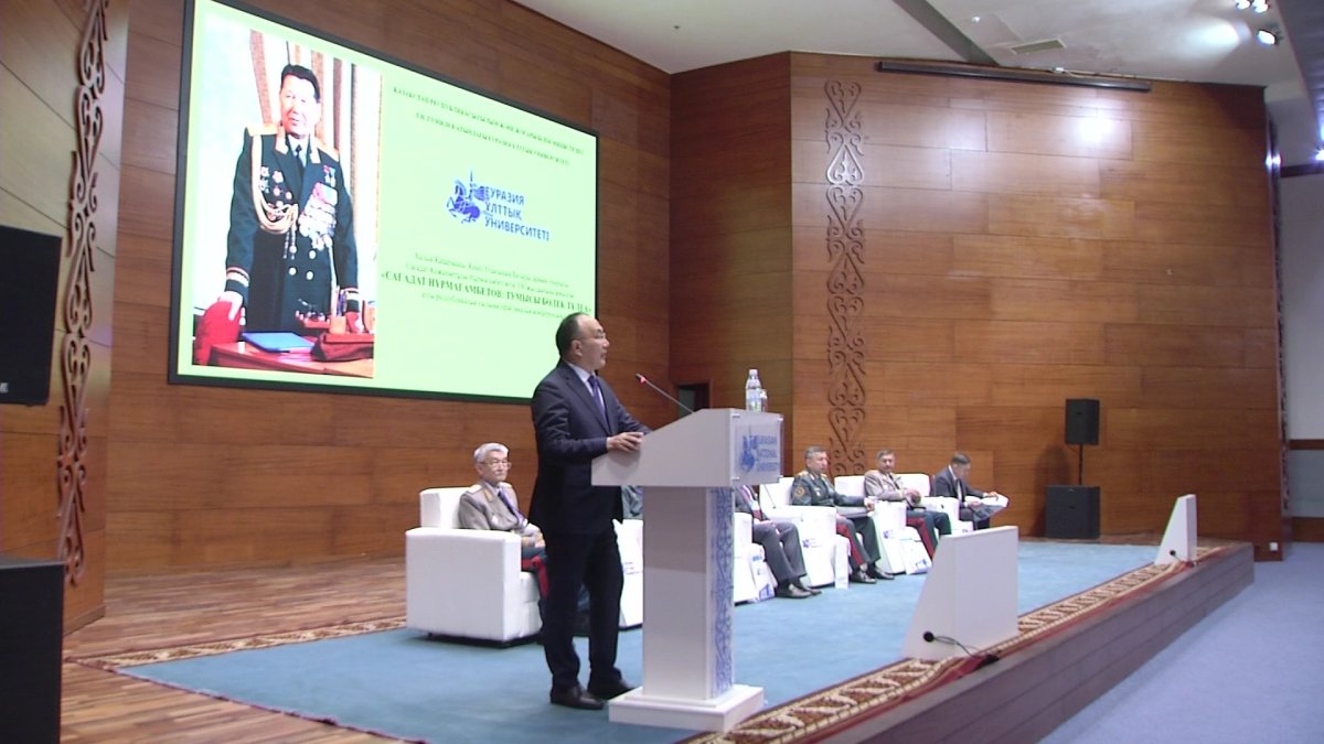 Биыл тұңғыш Халық қаһарманы, бірінші Қорғаныс министрі Сағадат Нұрмағамбетовтың  туғанына 100 жыл