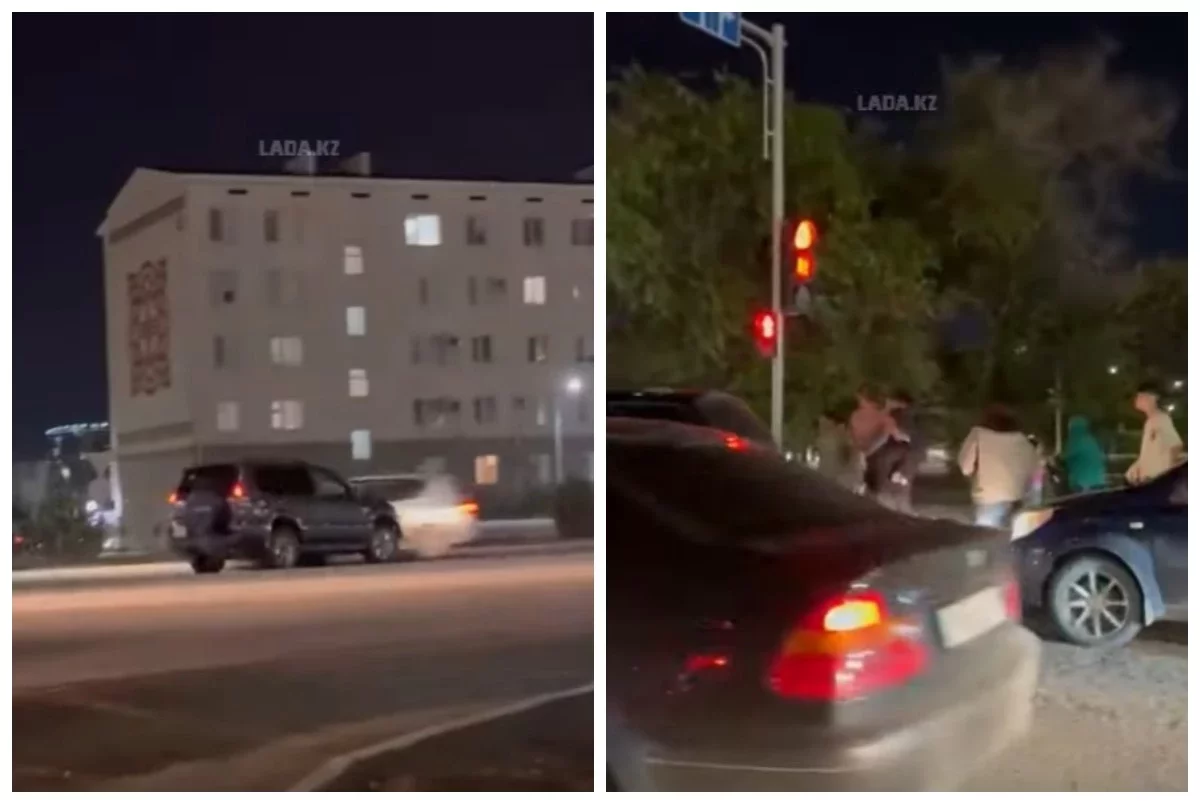 Ақтауда мас күйде көлік айдаған ер адам балалар бар көлікпен соқтығысқан