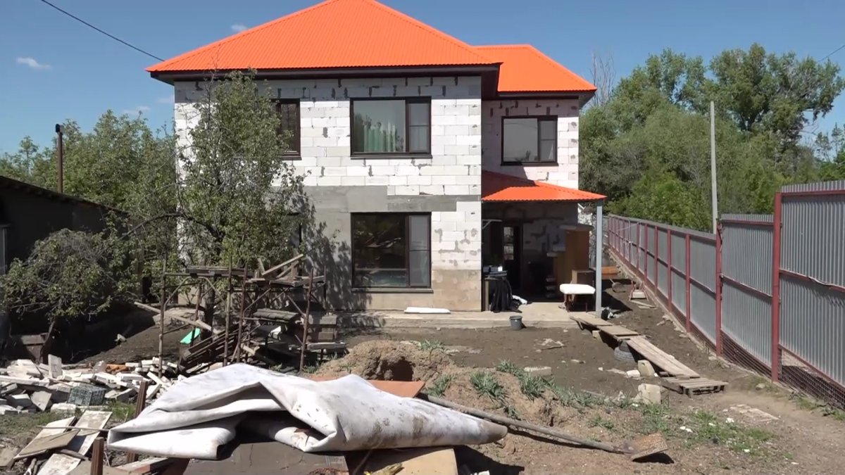 Оралда бүлінген баспананың есебі анықталып жатыр