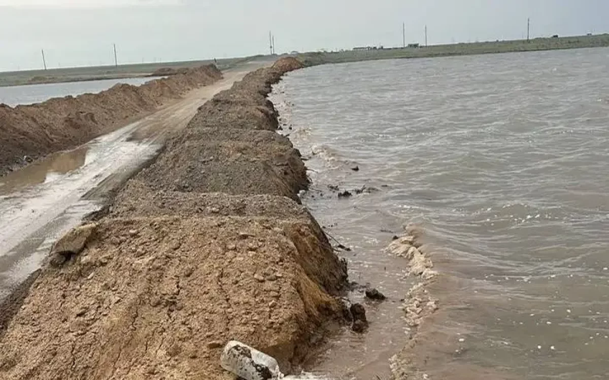 Жайық өзеніндегі су деңгейі Индер ауданында 10 метрден төмен түсті