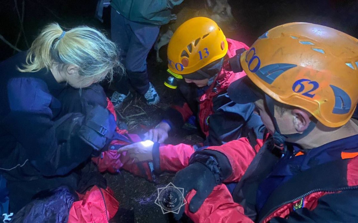 Иностранных туристов спасли в горах Алматинской области