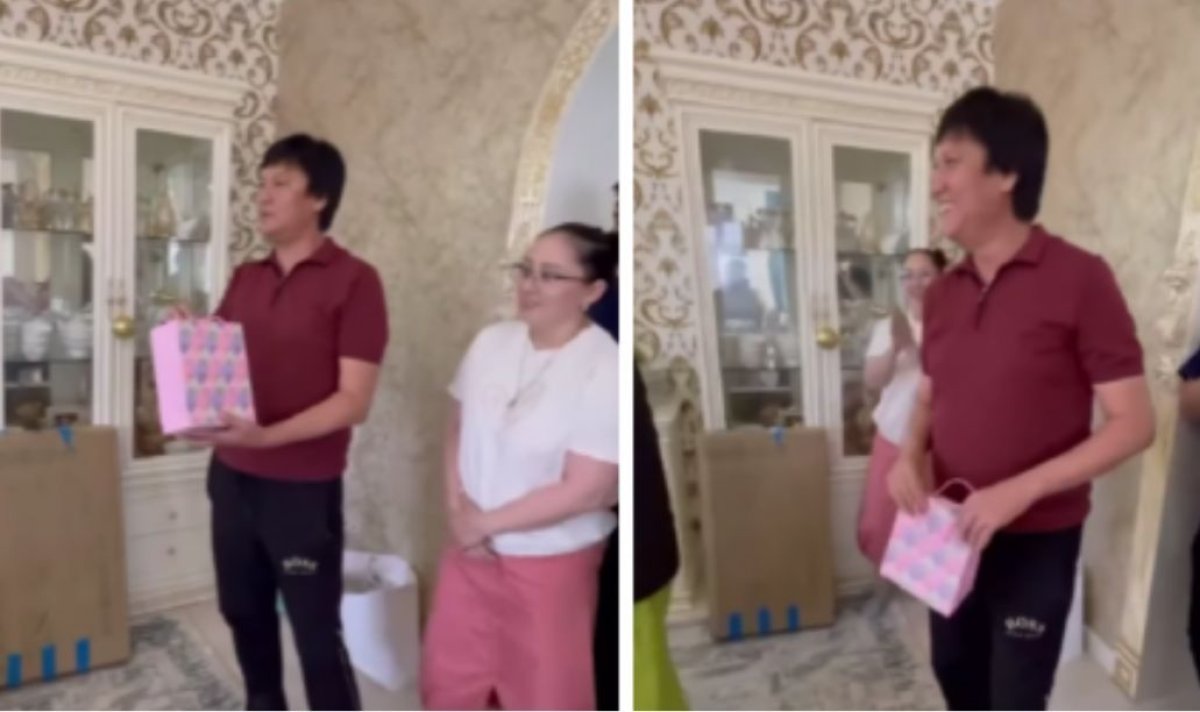 "Немере сыйлағаны үшін". Өмірқұл Айниязов келініне тосын сый жасады