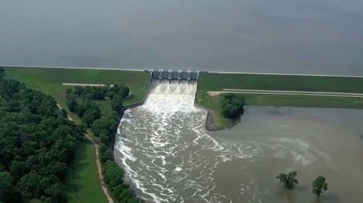 Техас штатын топан су басты