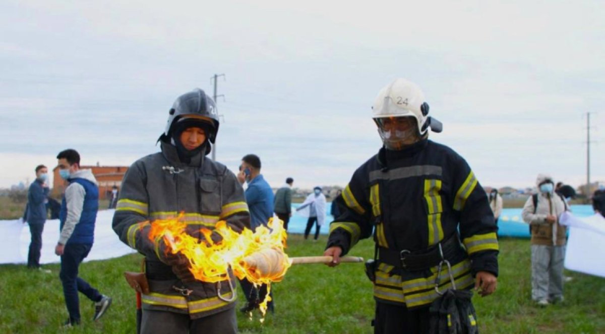 Насвая на 50 млн тенге сожгли в Астане