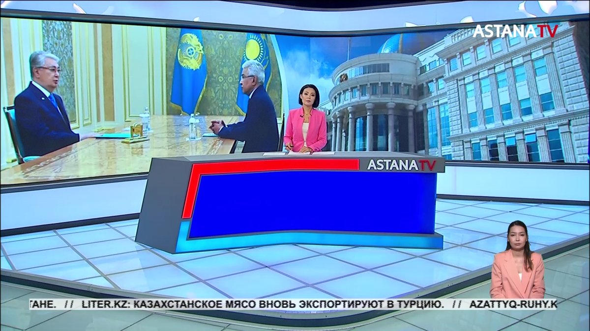 Касым-Жомарт Токаев принял Генерального секретаря ОДКБ Имангали Тасмагамбетова