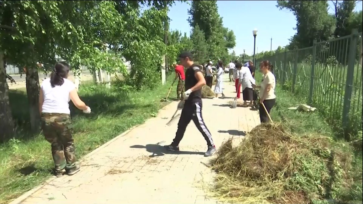 "Жоңғар Алатауы" мемлекеттік ұлттық табиғи паркінің аумағы қоқыстан тазартылды