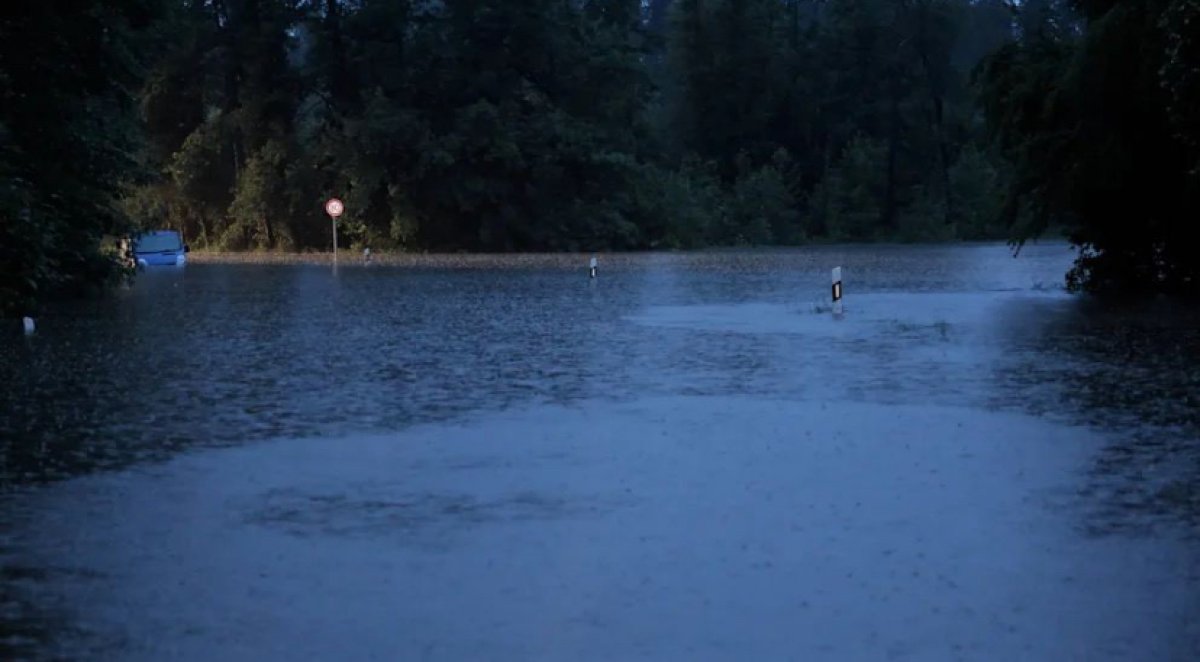 Проливные дожди привели к наводнению в Германии