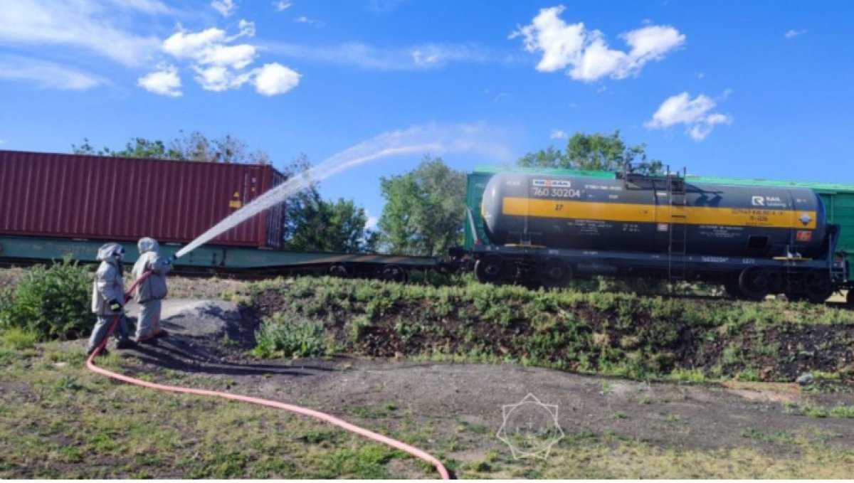 Течь серной кислоты в Малайсары прокомментировали в КТЖ