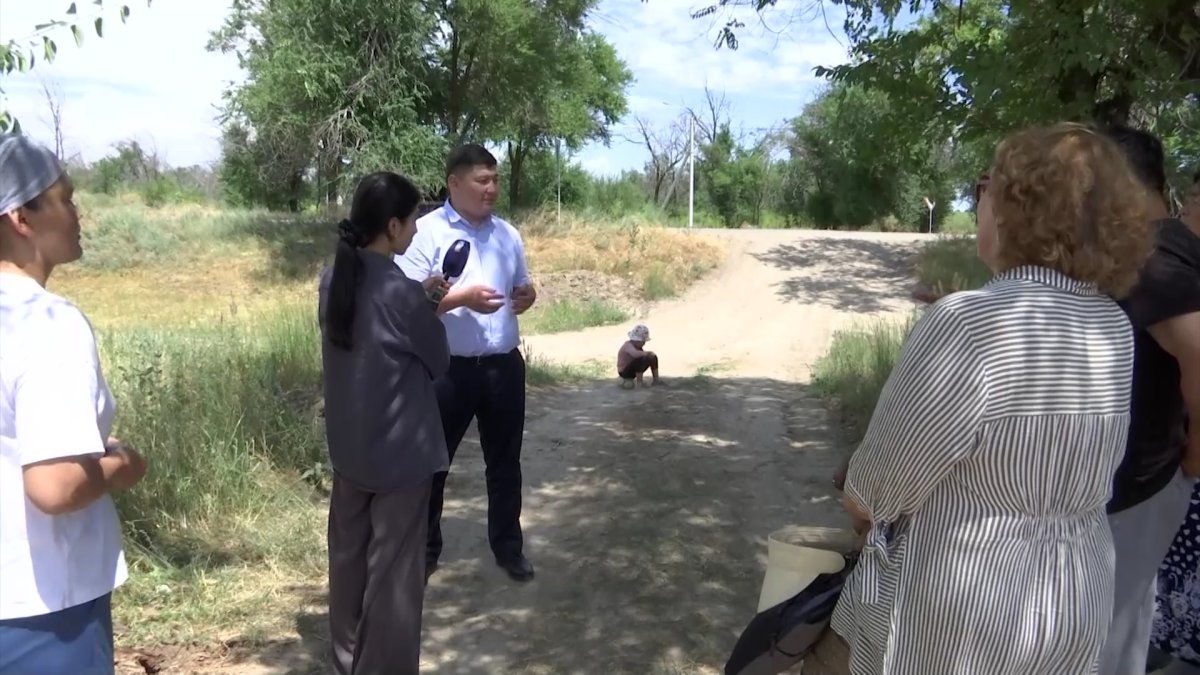 "Тас ғасырында өмір сүріп жатырмыз",-тұрғын