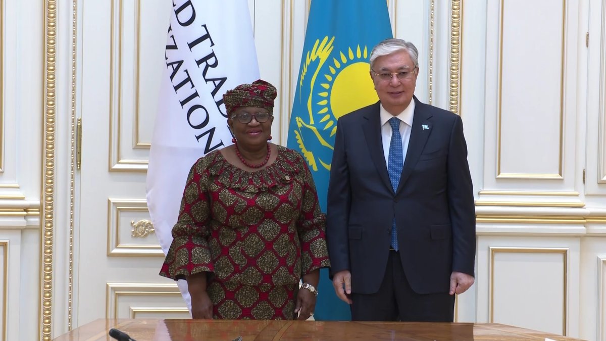 Мемлекет басшысы ДСҰ Бас директоры Нгози Оконджо-Ивеаламен кездесті