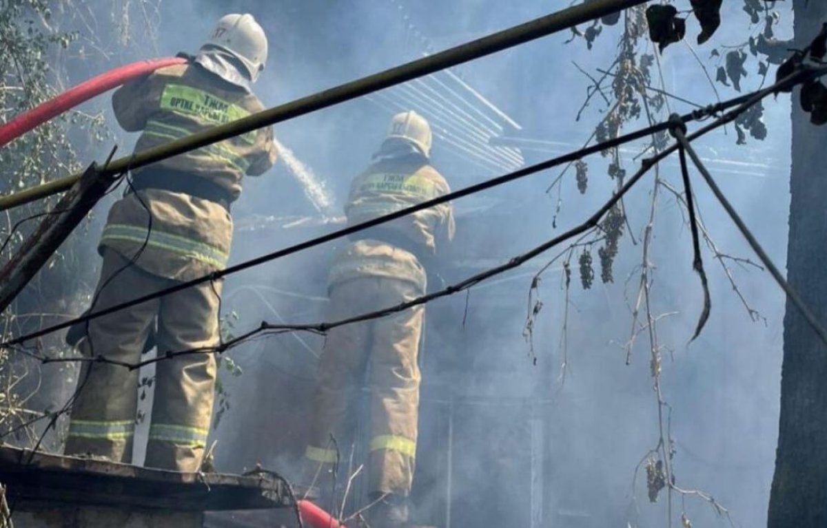 Алматыда кафелердің бірі өртеніп кетті