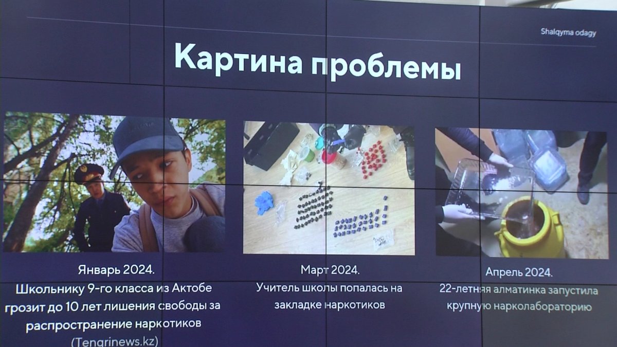 Казахстанцам предлагают отмечать наркопреступления на онлайн-карте