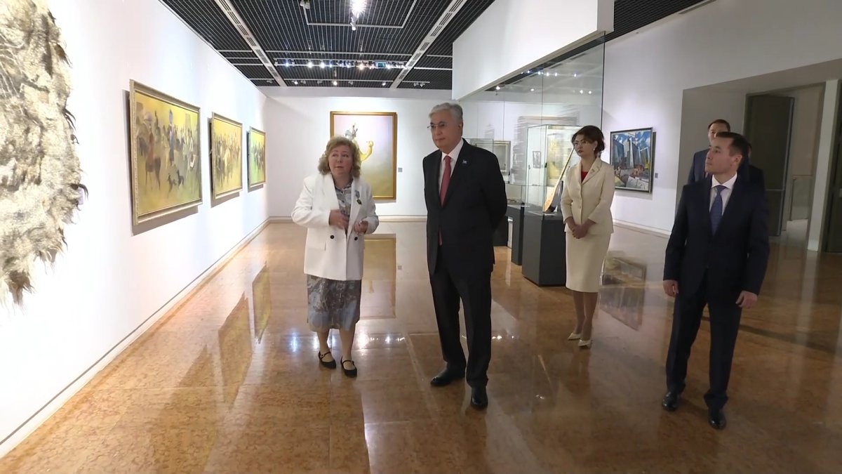 Қасым-Жомарт Тоқаев Ұлттық музейге барды