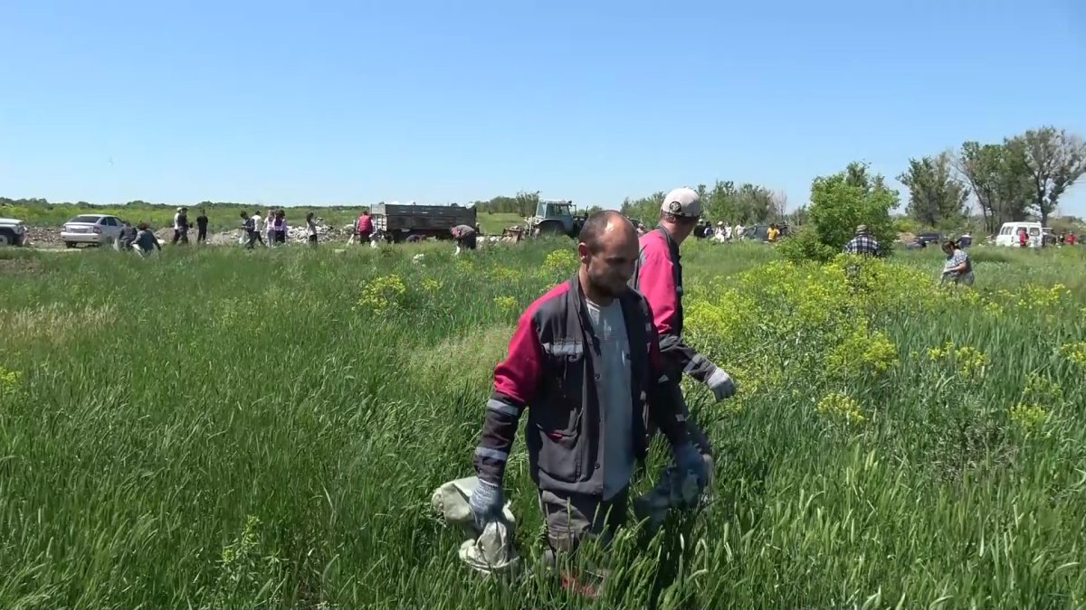 60 тонн мусора собрали в рамках акции "Таза бейсенбі"  в Петропавловске