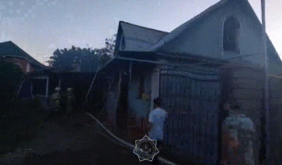 Алматыда жеке үйден өрт шықты