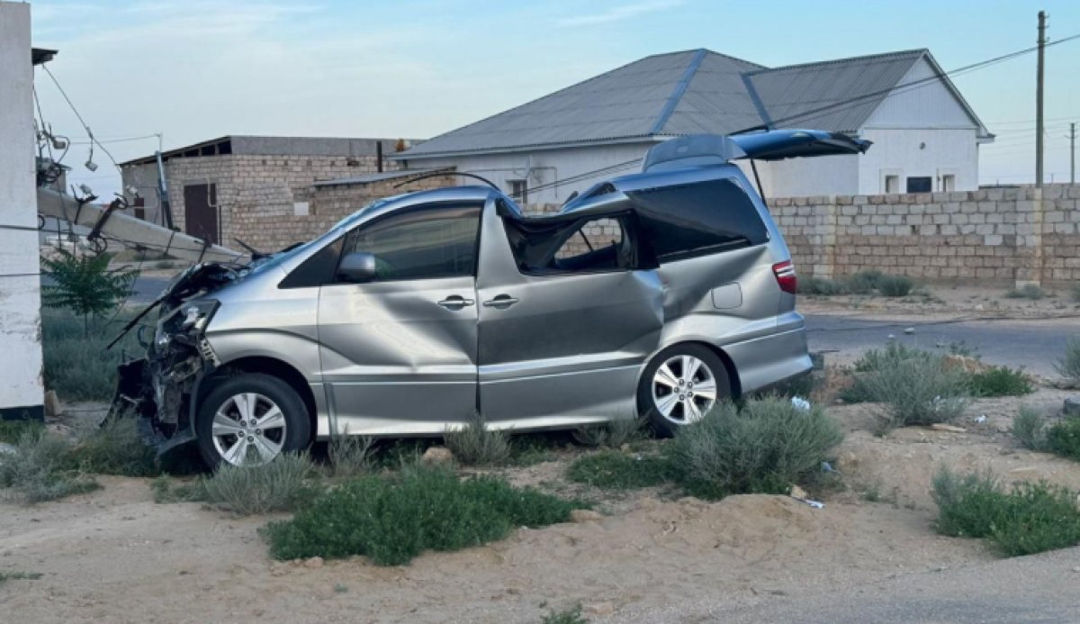 Двое школьников погибли в ДТП близ Актау