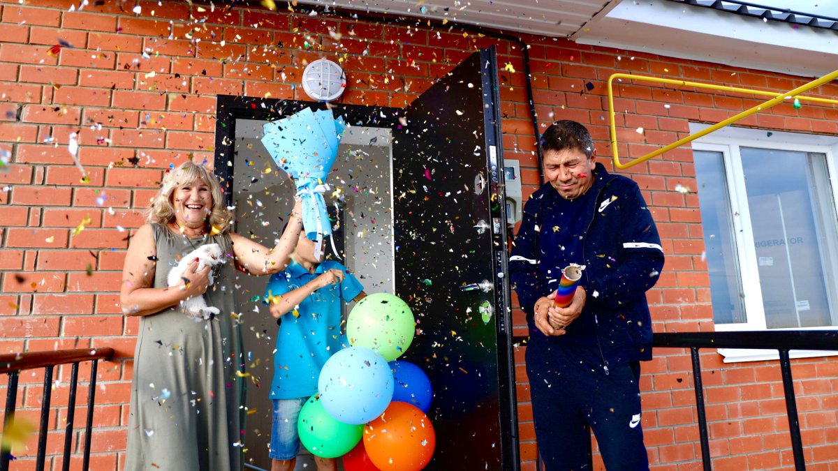 57 семей Костанайской области, пострадавших от паводков, обрели новое жилье