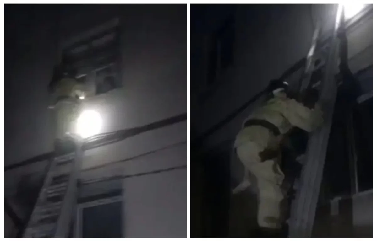 Ақтөбе облысында тұрғын үйдегі өрттен 50-ден аса адам құтқарылды