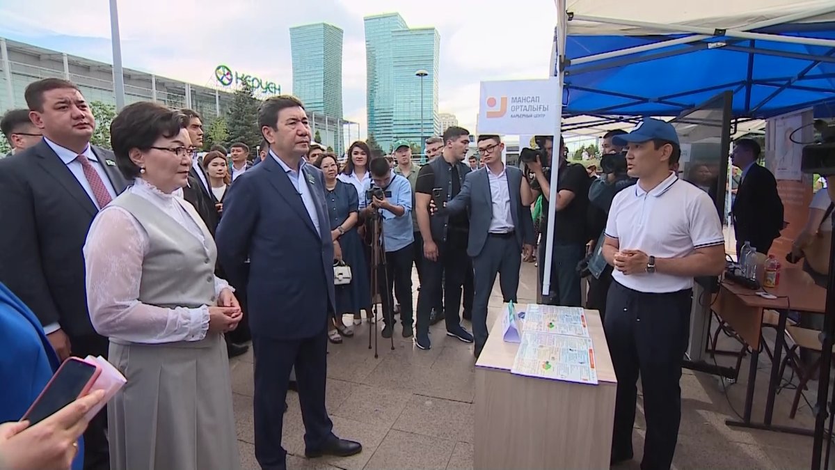 Елімізде "Жастарға жұмыс" жобасы өтіп жатыр