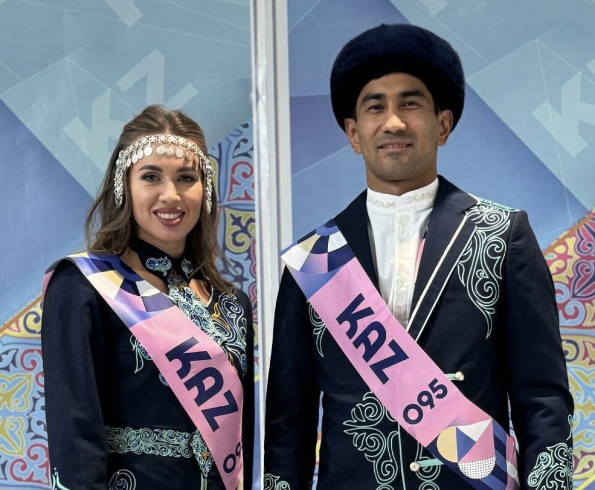 Казахстанская сборная готовится к выходу на церемонию открытия Олимпиады-2024