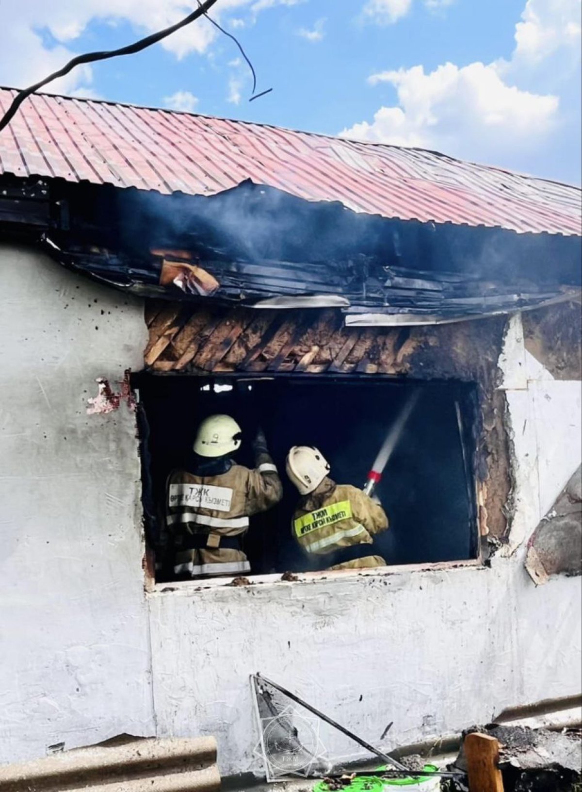 Батыс Қазақстан облысының құтқарушылары өртті жойды