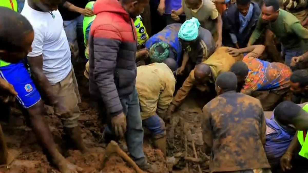 Оползень в Эфиопии привел к гибели нескольких сотен человек