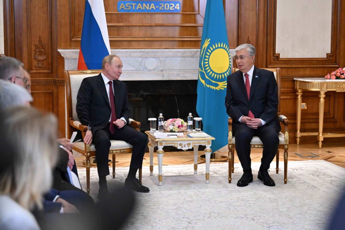 Тоқаев Путинді Қазақстанға мемлекеттік сапармен келуге шақырды