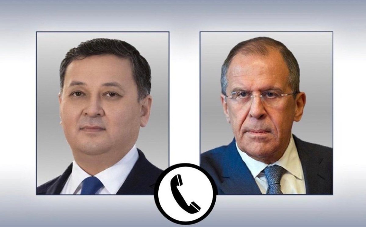 Главы МИД Казахстана и России обсудили предстоящие контакты