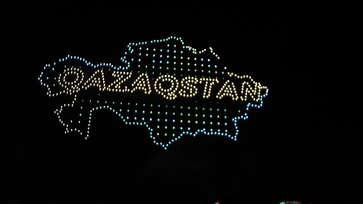 Астанада дрондар шоуын 100 мыңнан аса адам тамашалады