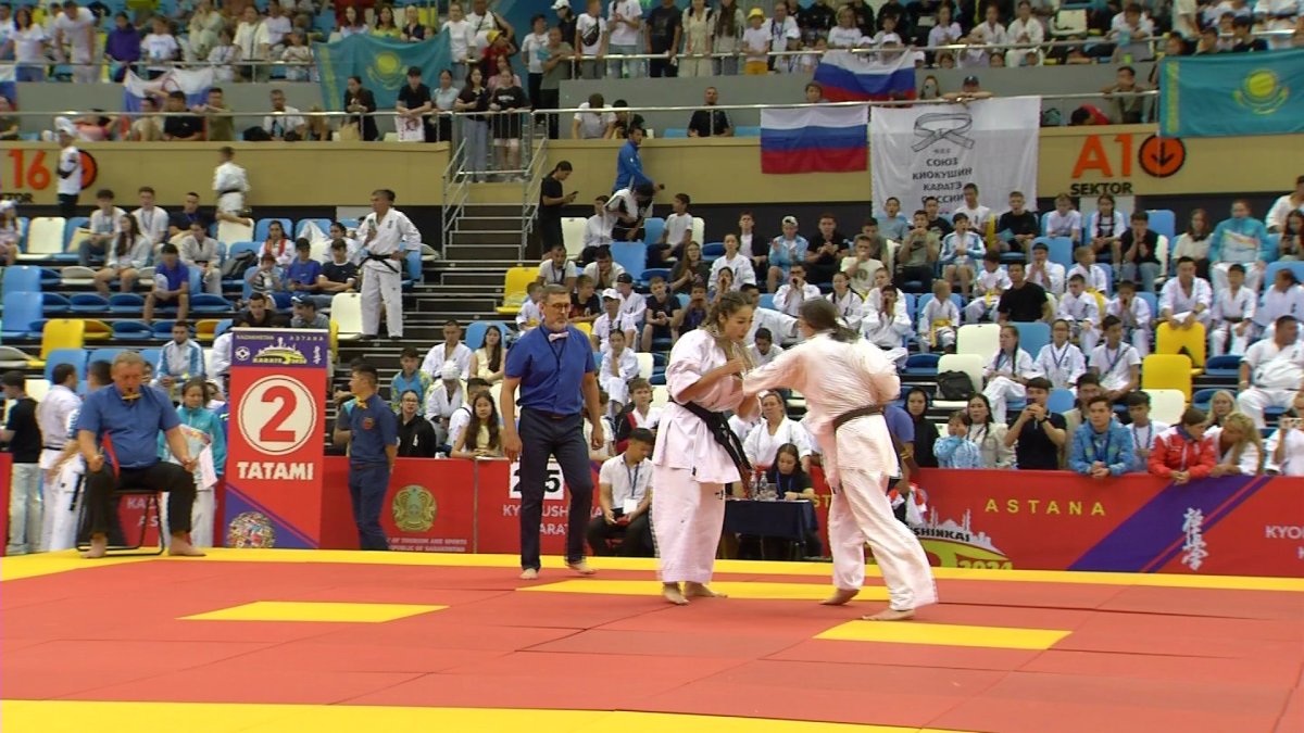 Елордада кекушинкай каратэден бірінші Азия чемпионаты басталды