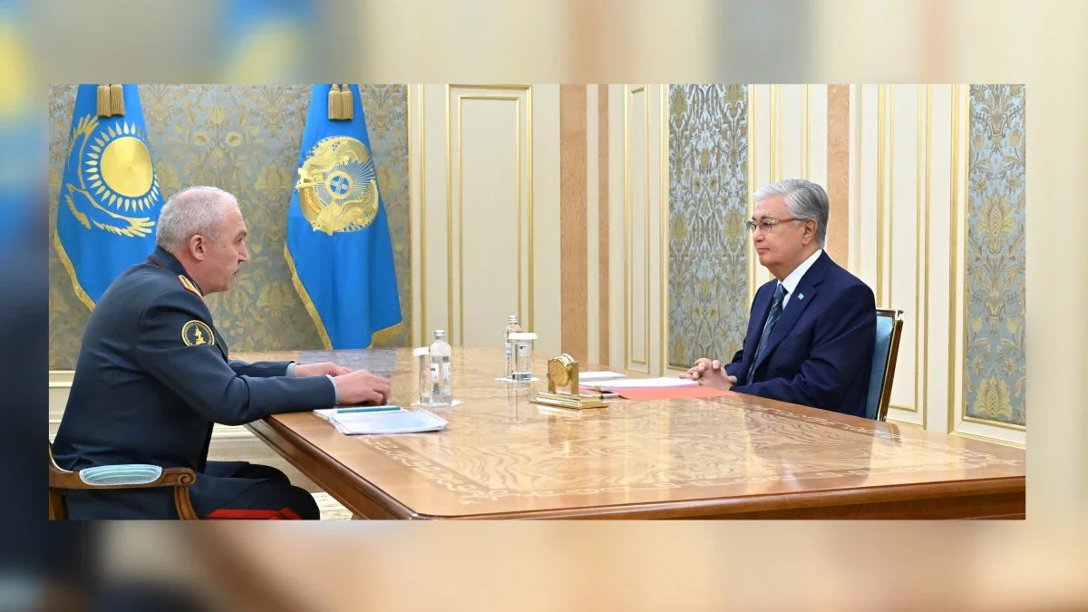 Мемлекет басшысы Қорғаныс министрі Руслан Жақсылықовты қабылдады