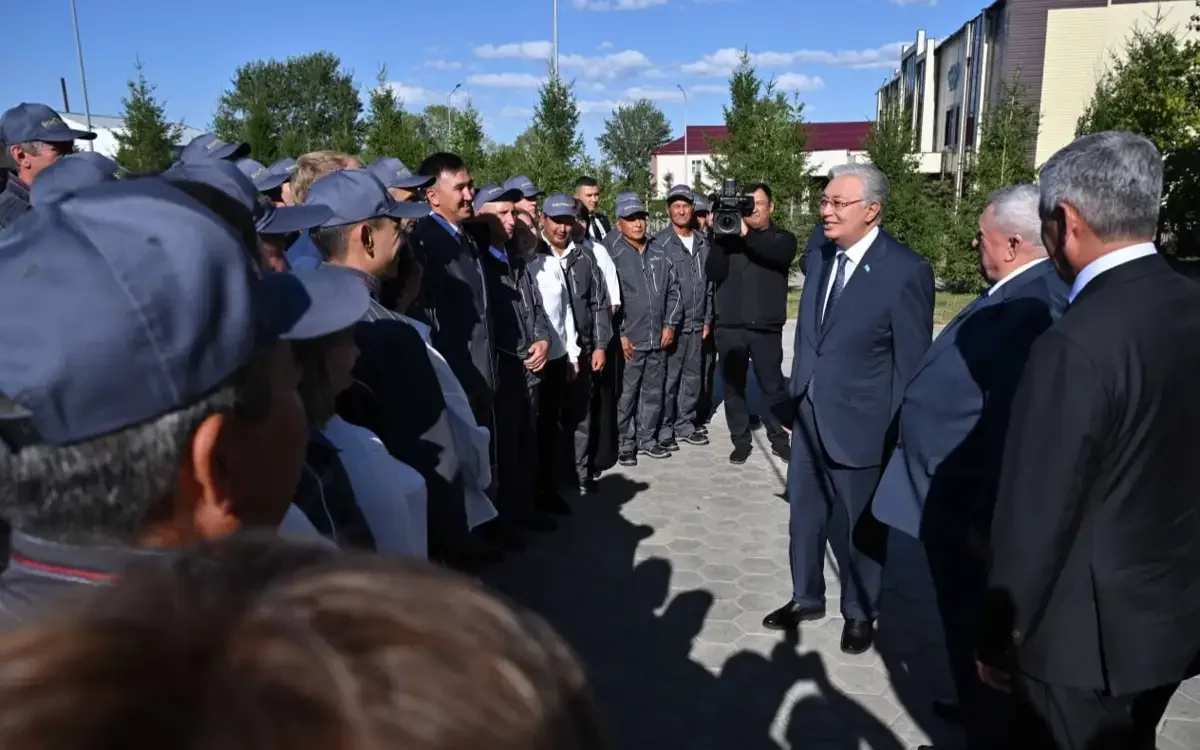 Мемлекет басшысы Шахтер ауылының еңбеккерлерімен жүздесті