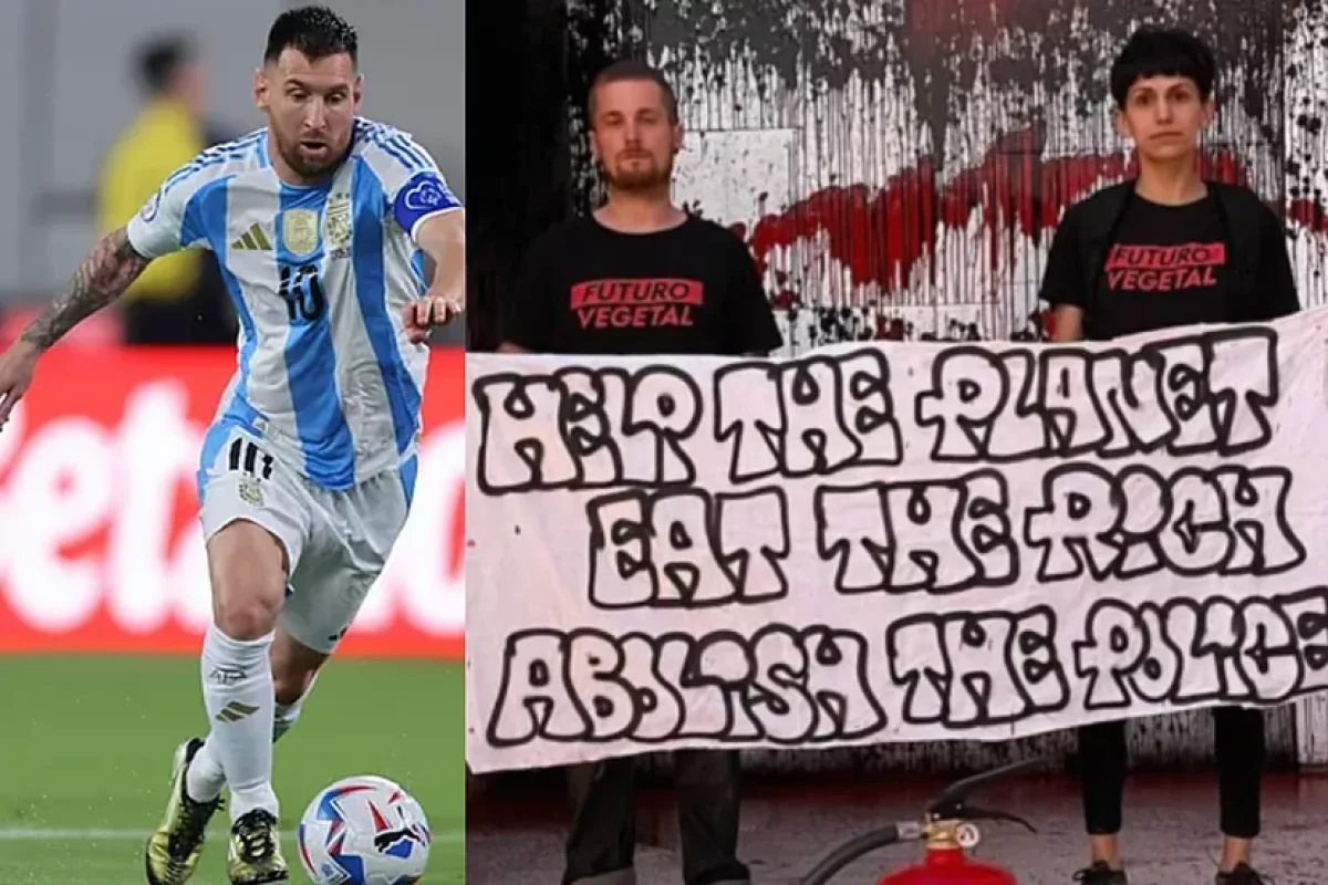 Месси требует 50 000 евро с экоактивистов, обливших его виллу краской