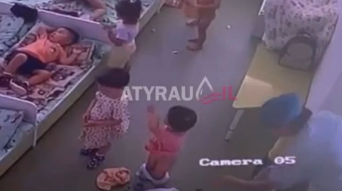 Атырауда тәрбиеші балаға қол көтерген