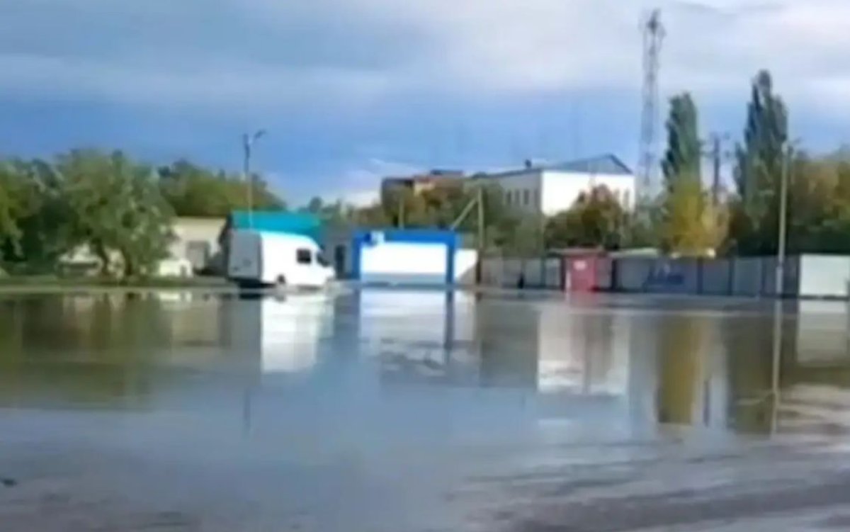 Қостанай облысындағы Тобыл кенті кәріз суының астында қалды