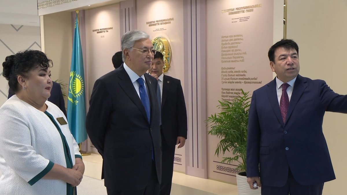 Мемлекет басшысы Астанадағы бірқатар жаңа мектепті аралап көрді